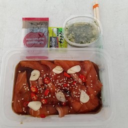 แซลมอนดอง - น้ำจิ้มซีฟู้ดรสเด็ด