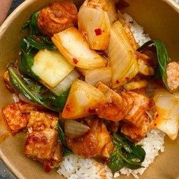 หมูกรอบผัดพริกเผา