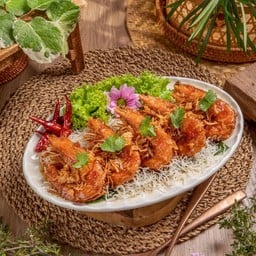 กุ้งทอดซอสมะขาม