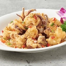 หมึกไข่คั่วพริกเกลือ