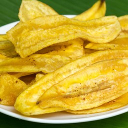 กล้วยเบรคแตกเจ้าแรกบุรีรัมย์ รสชาติ(เค็ม) เริ่มต้น120กรัม