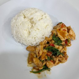 ข้าวกะเพราหมู