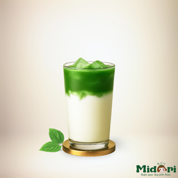 ชาเขียวใบหม่อนลาเต้ 16 oz