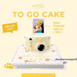 Polaroid Cake - Red Velvet