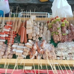 หม่าล่าปลาหมึกย่างน้ำจิ้มซีฟู๊ด ตลาดบางระกำ