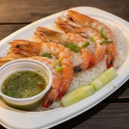 ข้าวกุ้งแกะ