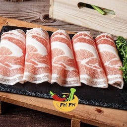 หมูสามชั้นสไลด์ 猪五花肉