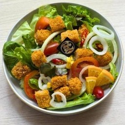 สลัดไก่ทอด