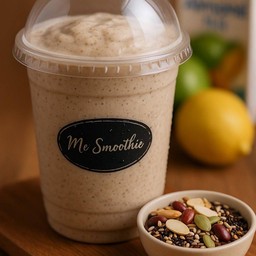ธัญพืช5สีปั่นนมอัลมอนด์ multi grains shake with almond milk