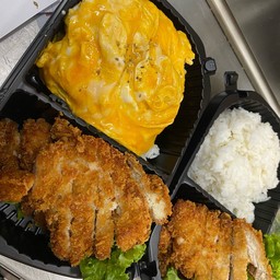 ข้าวไก่กรอบ