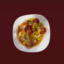 ตำข้าวโพดทะเลไข่เค็มไทย