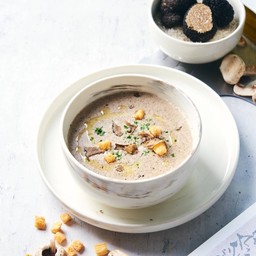Black Truffle Cream Soup