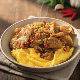 ข้าวไข่ข้นพริกเกลือ