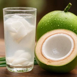น้ำมะพร้าวสด100%  fresh coconut juice