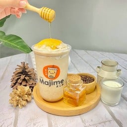 ชานมน้ำผึ้งปั่น