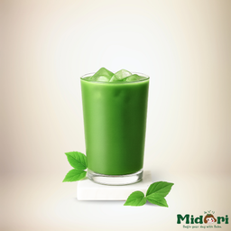 เพียวชาเขียวใบหม่อน 16 oz