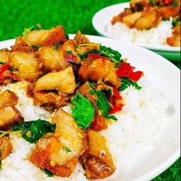 ข้าวต้มหมู กระเพาะปลา ตลาดสี่แยกเทพารักษ์ JJFJ+QXV ตำบลเทพารักษ์ อำเภอเมืองสมุทรปราการ สมุทรปราการ