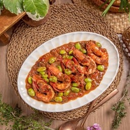 สะตอผัดกะปิกุ้งสด