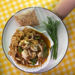 ยำหอยนางรมพริกเผาถึงเครื่อง 1 กระปุกจุบจิบ