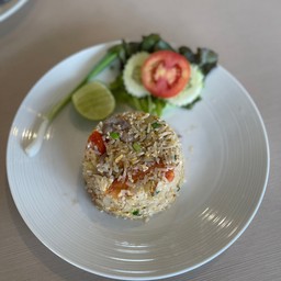 ข้าวผัดหมู fried rice with pork