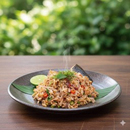 ข้าวผัดปลากระป๋อง
