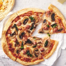 PIZZA Mushroom and Italian Sausage