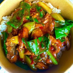 คะน้าปลากระป๋อง