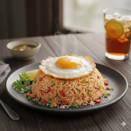 ข้าวผัดคลุกพริกเกลือ