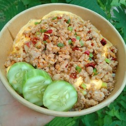 ข้าวหน้าปลาแกะByต่าย