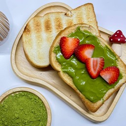 ปังปิ้ง สเปรดอัลมอนด์ชาเขียว