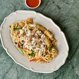 กระเพาะปลาผัดแห้งปู