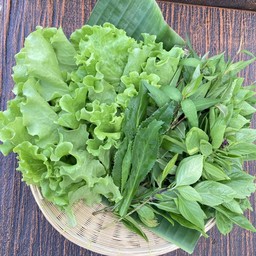 031 ผักสด(กระจาด)