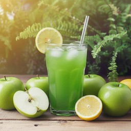 น้ำแอปเปิ้ลบ๊วย เลม่อน