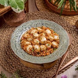 หอยเชลล์คั่วพริกเกลือ