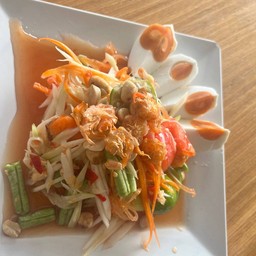 ตำไทยไข่เค็ม