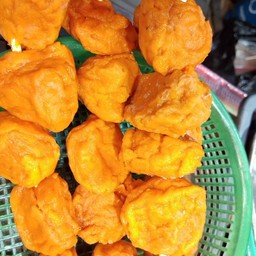 ปลาระเบิด แดง ทอด