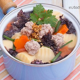 Sแกงจืดสาหร่าย หมูสับ เต้าหู้ไข่เล็กS