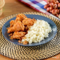 ข้าวเหนียวไก่ทอด