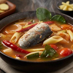 B ต้มยำ น้ำใส ปลากระป๋องโรซ่า ใหญ่ B