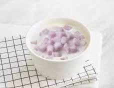 บัวลอยเผือกมะพร้าวอ่อนข้าวโพดหวาน