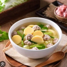 แกงจืดเต้าหู้หมูสับ Minced Pork and Tofu Clear Soup