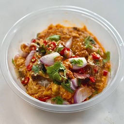 ข้าวไข่ข้นปลากระป๋อง