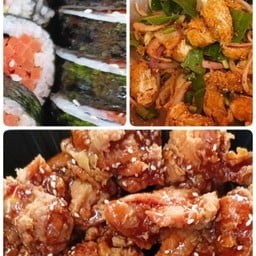 เซทใหญ่ คิมบับ.ไก่ทอด.ยำไก่แซบ