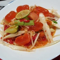 ตำไข่แดงเค็ม