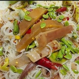 ตำซั่วหมึกกรอบ/တန်းစွတ် ပါးမူကော်