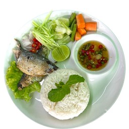 ข้าวแมวปลาทูแกะ