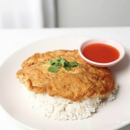 ข้าวไข่เจียวหมูสับ