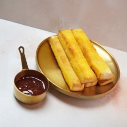 ปังปิ้งสติ๊ก + แยมสตอเบอรี่