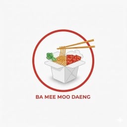 บะหมี่แห้งหมูแดง สำโรง