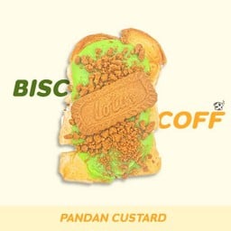 แผ่นเนยสังขยาใบเตย+บิสคอฟ